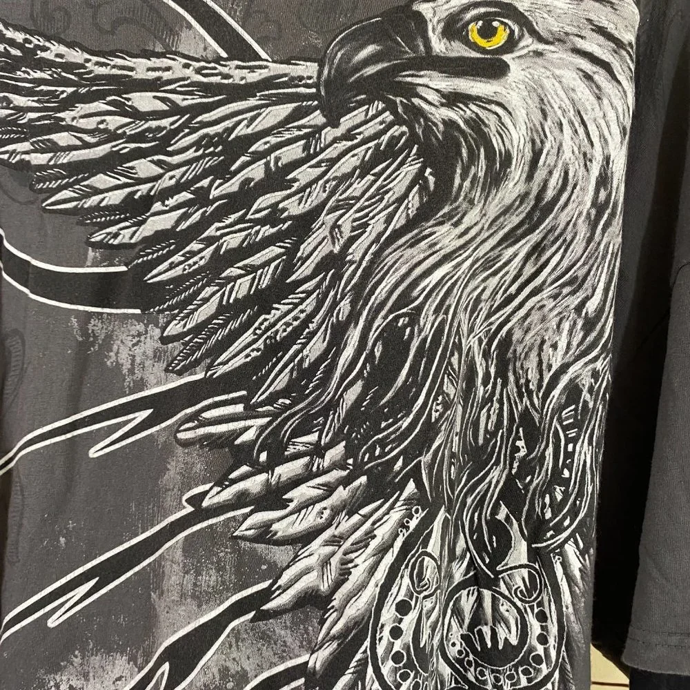 SOLD TNT Animal Planet Bald Eagle Long Sleeve T-Shirt NWOT Men's - Picture 10 of 10